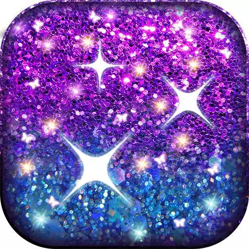 Run free android online Glitter Live Wallpaper HD APK