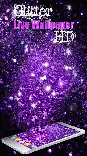 Play Glitter Live Wallpaper HD  and enjoy Glitter Live Wallpaper HD with UptoPlay