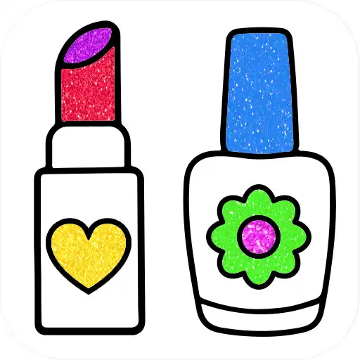 Play Glitter Makeup Coloring Book APK Play Glitter Makeup Coloring Book APK