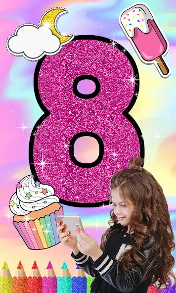 Play glitter numbers and letters drawing coloring book as an online game online glitter numbers and letters drawing coloring book with UptoPlay Play glitter numbers and letters drawing coloring book as an online game glitter numbers and letters drawing coloring book with UptoPlay