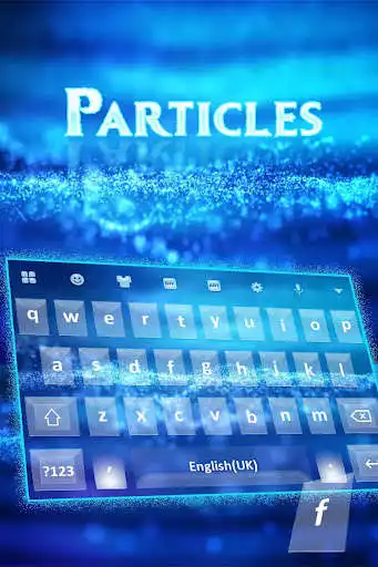 Play Glitter Particles Animated keyboard  and enjoy Glitter Particles Animated keyboard with UptoPlay