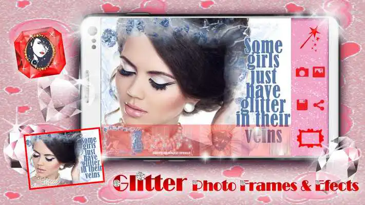 Play Glitter Photo Frames  Effects