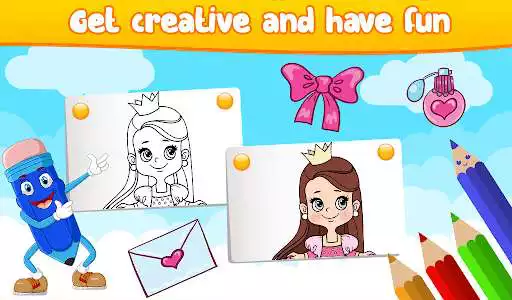Play Glitter Princess Coloring Pages - Girls Games as an online game online Glitter Princess Coloring Pages - Girls Games with UptoPlay com.ColorShapeDev.PrincessColoringBook Play Glitter Princess Coloring Pages - Girls Games as an online game Glitter Princess Coloring Pages - Girls Games with UptoPlay