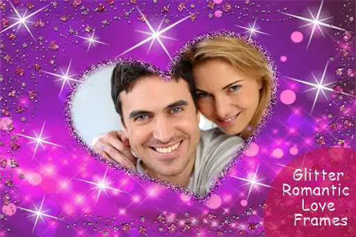 Play Glitter Romantic Love Frames