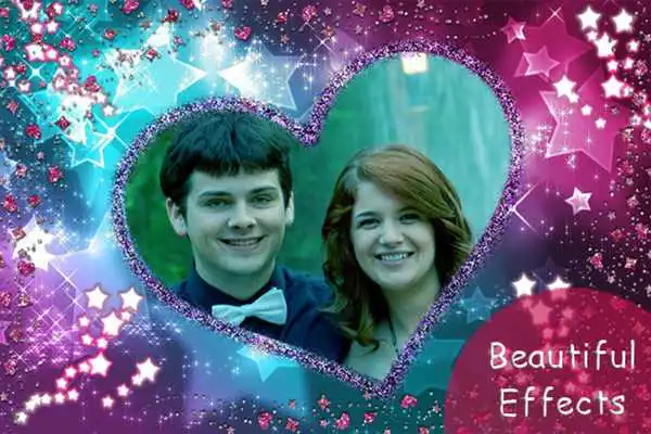 Play Glitter Romantic Love Frames