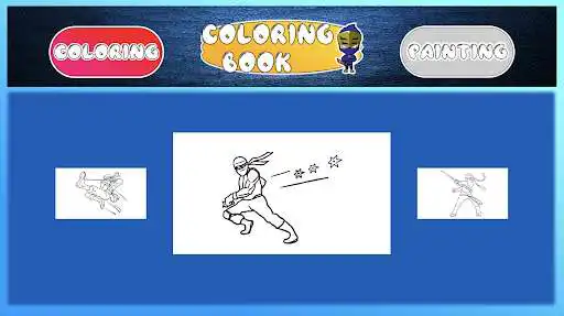 Play Glitter SuperHero Ninja Coloring Pages  and enjoy Glitter SuperHero Ninja Coloring Pages with UptoPlay