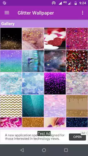Play Glitter Wallpaper Gallery as an online game Glitter Wallpaper Gallery with UptoPlay