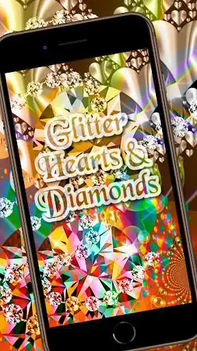 Play Glitter Wallpaper Heart  and enjoy Glitter Wallpaper Heart with UptoPlay