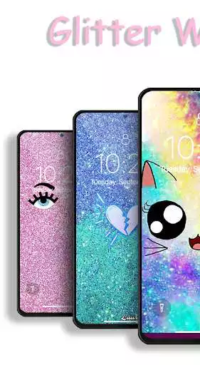 Play APK Glitter Wallpapers Sparkly, Cute, Kawaii  and enjoy Glitter Wallpapers Sparkly, Cute, Kawaii with UptoPlay com.freeglitter.wallpapers
