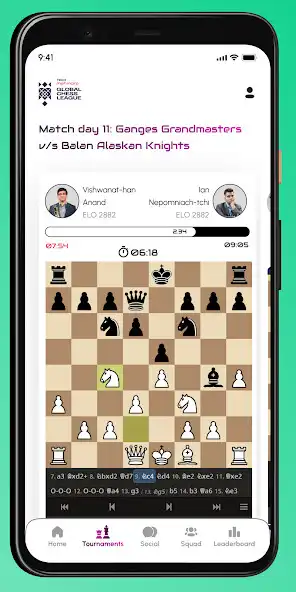 Play Global Chess League as an online game Global Chess League with UptoPlay