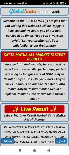 Play Global Satta Matka  and enjoy Global Satta Matka with UptoPlay