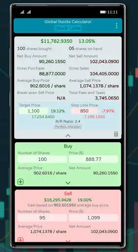 Play Global Stocks Trading Average & Profit Calculator  and enjoy Global Stocks Trading Average & Profit Calculator with UptoPlay