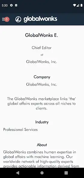 Play GlobalWonks (now Enquire) as an online game GlobalWonks (now Enquire) with UptoPlay