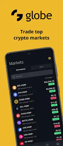 Play Globe: Crypto Exchange  and enjoy Globe: Crypto Exchange with UptoPlay
