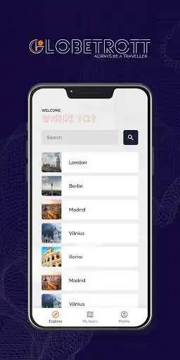 Play GlobeTrott Travel Audio Guide  and enjoy GlobeTrott Travel Audio Guide with UptoPlay