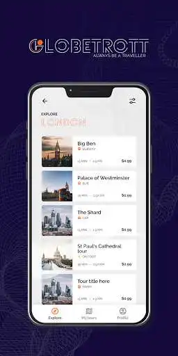 Play GlobeTrott Travel Audio Guide as an online game GlobeTrott Travel Audio Guide with UptoPlay
