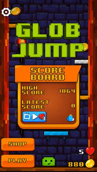 Play Glob Jump  and enjoy Glob Jump with UptoPlay