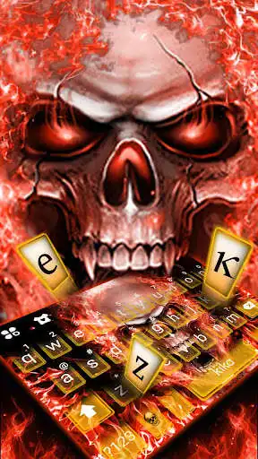 Play Gloomy Devil Keyboard Theme as an online game Gloomy Devil Keyboard Theme with UptoPlay