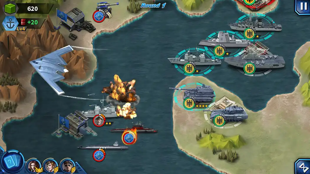 Play Glory of Generals2: ACE as an online game Glory of Generals2: ACE with UptoPlay