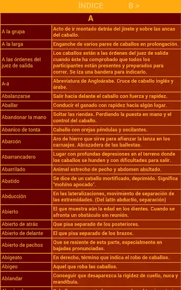 Play Glosario Ecuestre as an online game Glosario Ecuestre with UptoPlay