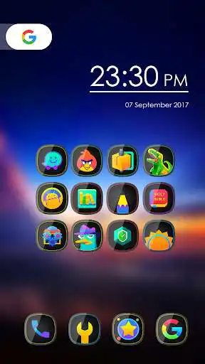 Play Glos - Icon Pack  and enjoy Glos - Icon Pack with UptoPlay
