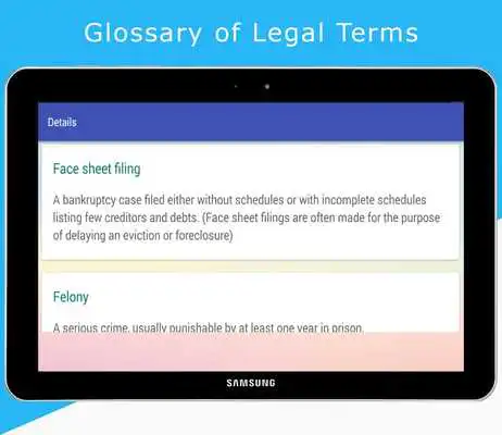 Play Glossary of Legal Terms Play Glossary of Legal Terms