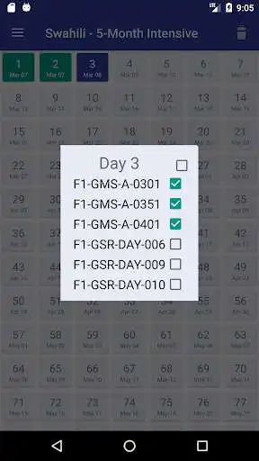 Play Glossika Scheduler as an online game Glossika Scheduler with UptoPlay