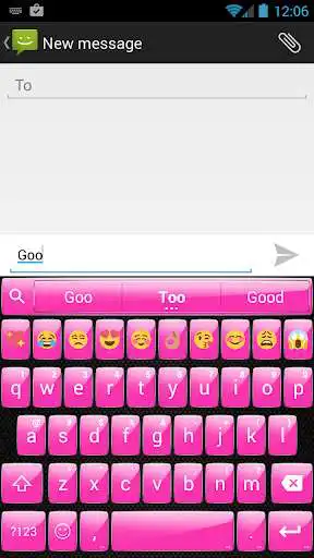 Play Gloss Pink Emoji Keyboard