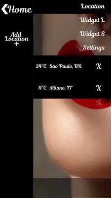 Play Glossy Lips Clock Weather Play Glossy Lips Clock Weather