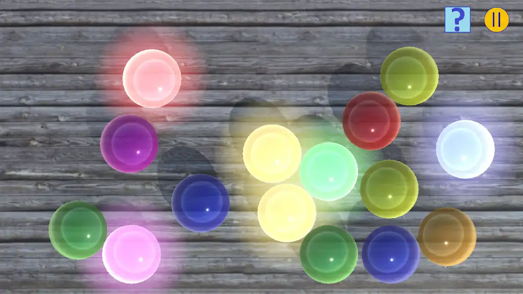 Play Glow Balls as an online game Glow Balls with UptoPlay