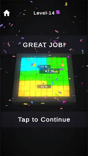 Play Glow Cube King as an online game Glow Cube King with UptoPlay