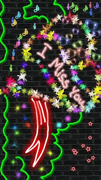 Play Glow draw art - Doodle magic as an online game Glow draw art - Doodle magic with UptoPlay