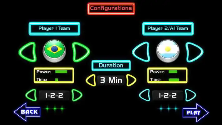 Play Glow Football - Super Star