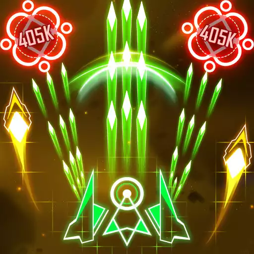Play Glow Geometry Space Shooter APK