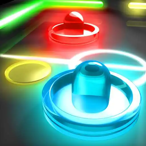 Play Glow Hockey 2 APK