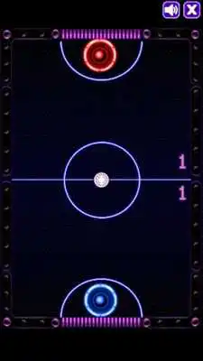 Play Glow Hockey - Real Striker