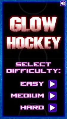 Play Glow Hockey - Real Striker