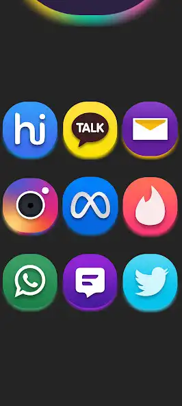 Play Glow - Icon Pack as an online game Glow - Icon Pack with UptoPlay