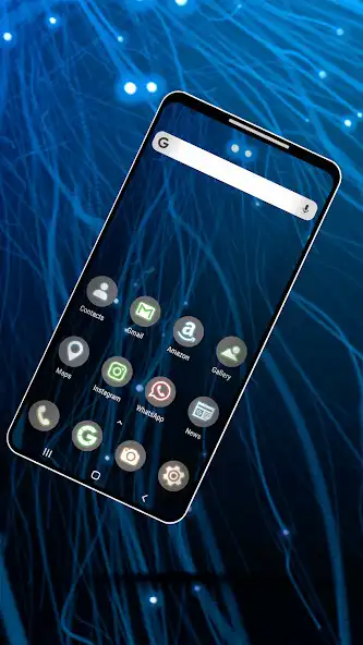Play Glow Icon Pack Theme  and enjoy Glow Icon Pack Theme with UptoPlay