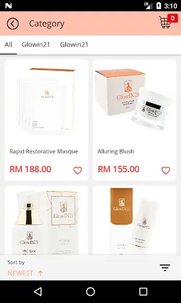 Play GlowIN21 Skincare Shop as an online game GlowIN21 Skincare Shop with UptoPlay