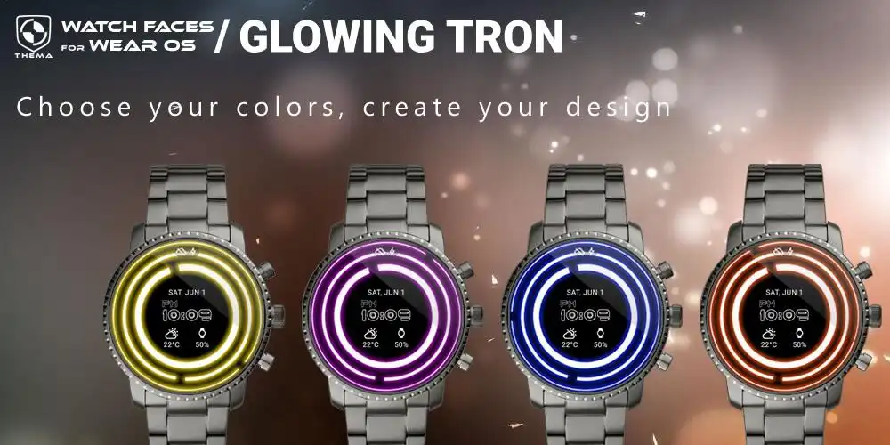 Play Glowing ElecTRONic Watch Face as an online game Glowing ElecTRONic Watch Face with UptoPlay