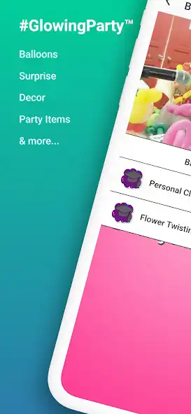 Play Glowing Party Surprise Balloon  and enjoy Glowing Party Surprise Balloon with UptoPlay