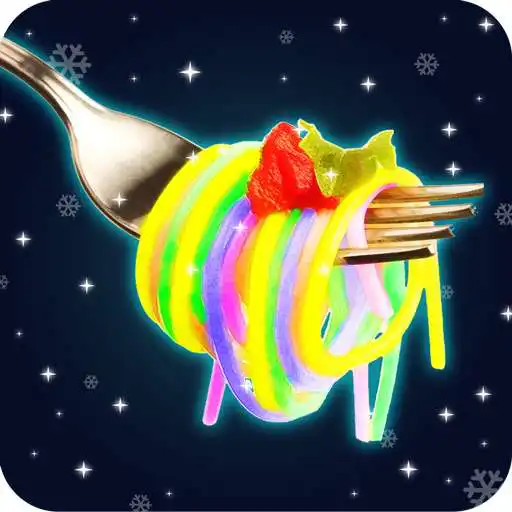 Free play online Glow in The Dark Rainbow Pasta Maker! Magic Chef APK