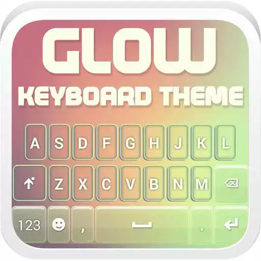 Free play online Glow Keyboard Theme  APK