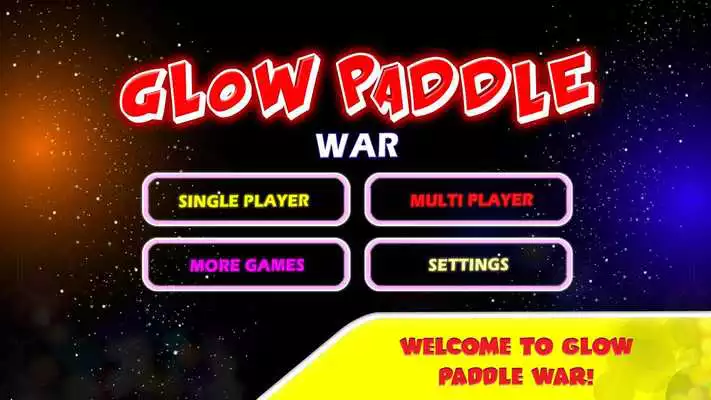 Play Glow Paddle War