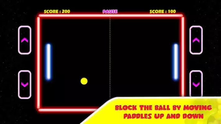 Play Glow Paddle War