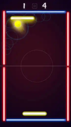 Play Glow Ping Pong as an online game Glow Ping Pong with UptoPlay