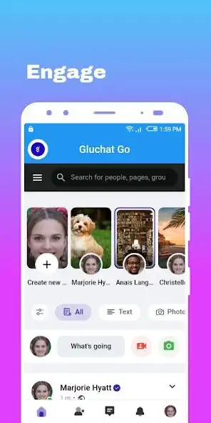 Play Gluchat Go  and enjoy Gluchat Go with UptoPlay