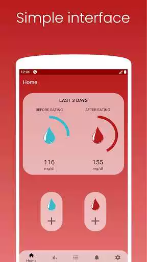 Play Glucose Blood Sugar Tracker+  and enjoy Glucose Blood Sugar Tracker+ with UptoPlay