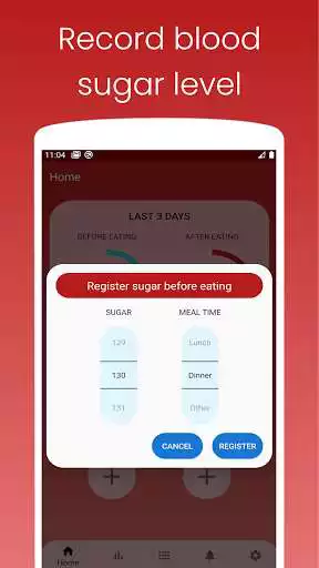 Play Glucose Blood Sugar Tracker+ as an online game Glucose Blood Sugar Tracker+ with UptoPlay